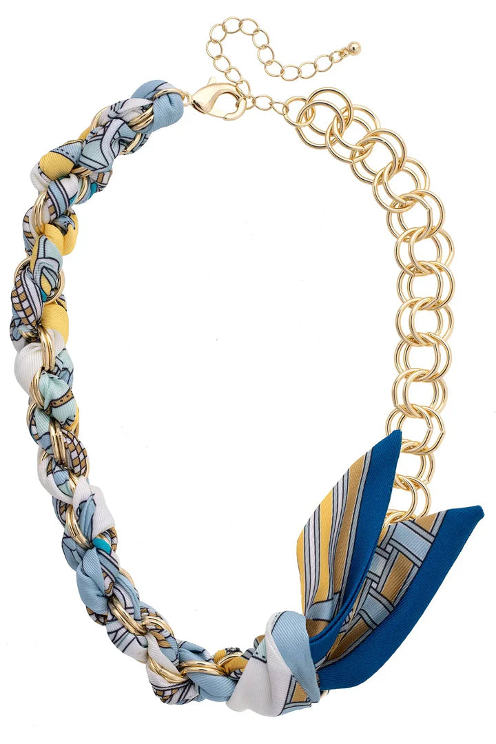 Desiree Chain Scarf Necklace