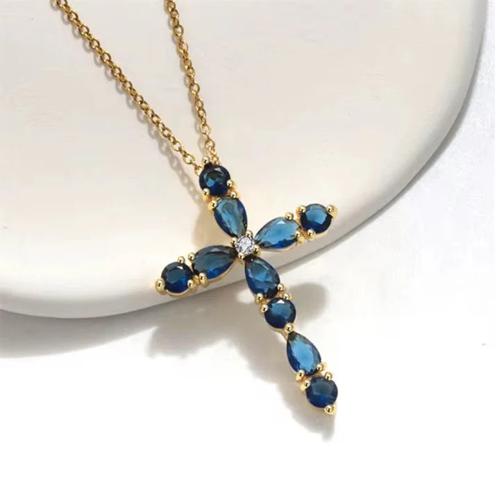 Lorelei Cross Necklace