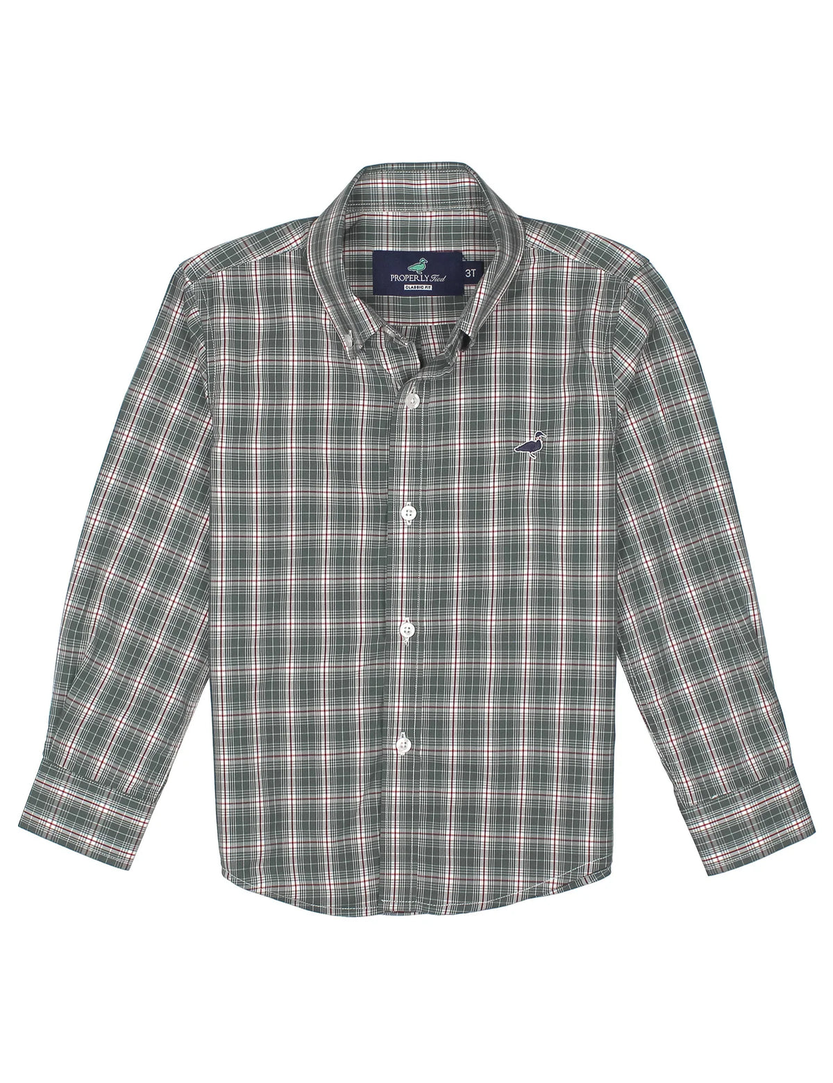 Boys Seasonal Sportshirt Mistletoe
