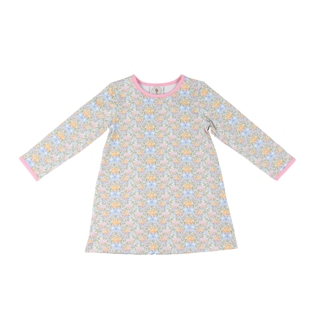 Pumpkin Patch Prep Susie Swing LS Dress