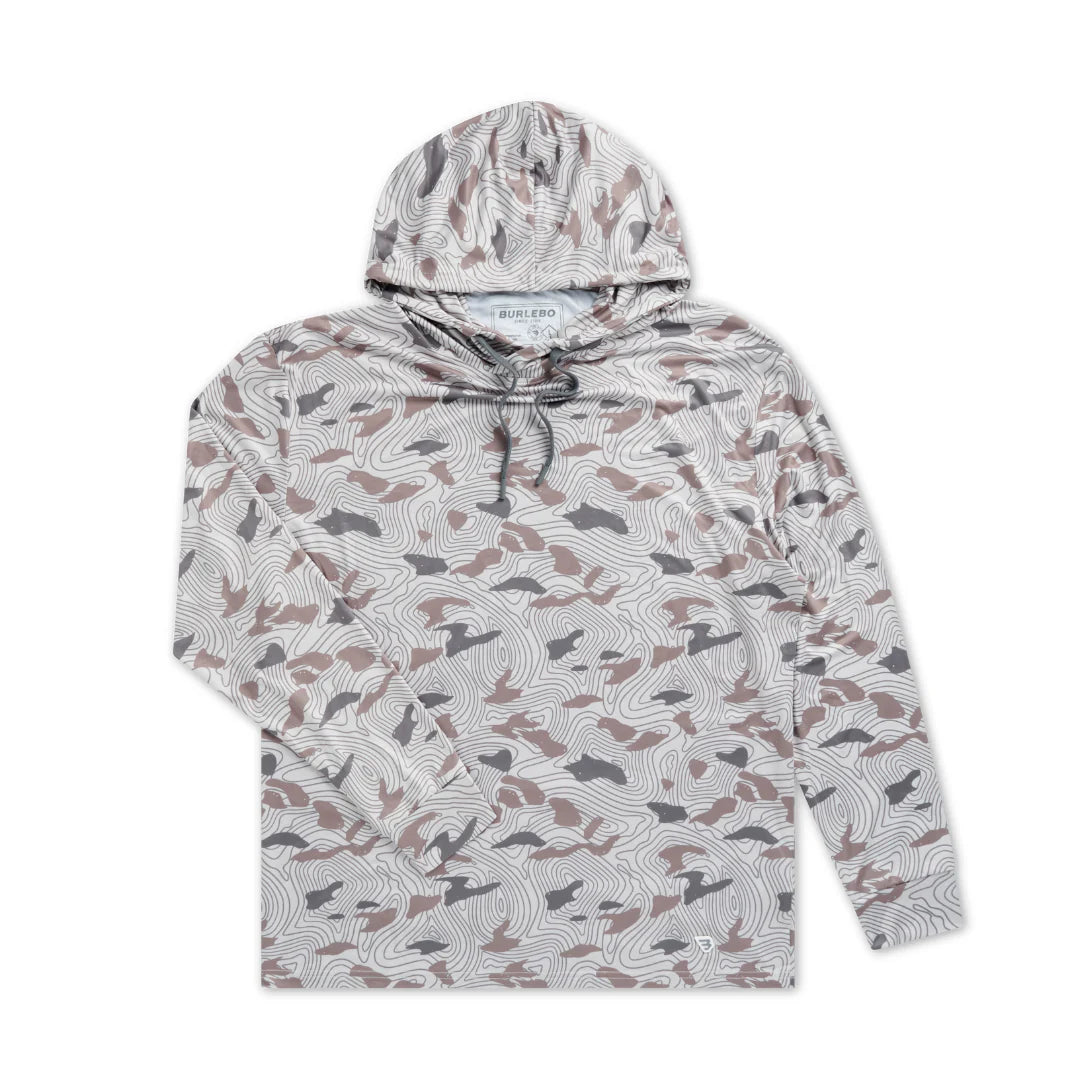 Performance Hoodie- Topo Desert Camo