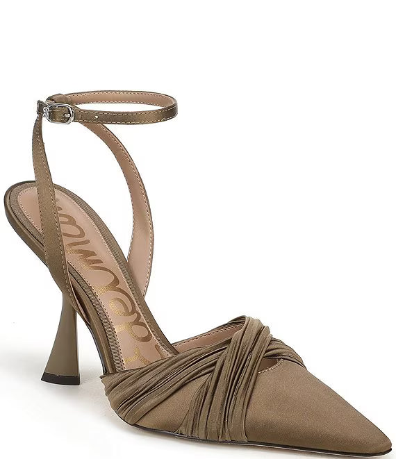 Patrice, Silver Sage Satin