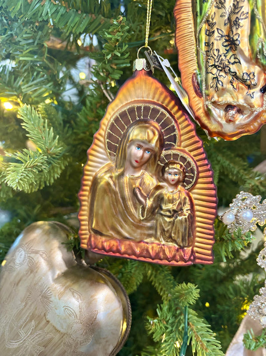5” Madonna and Child Ornament