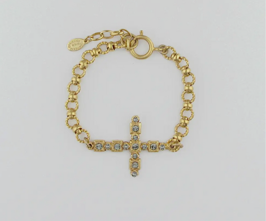 Croix Crystal Bracelet