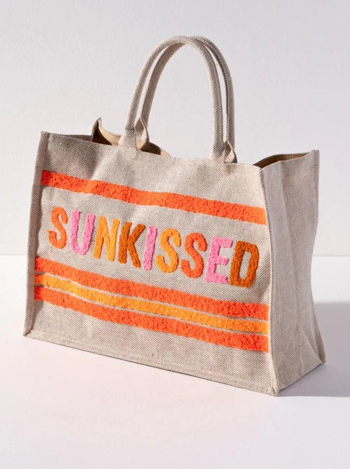 "SUNKISSED" BEACH BAG