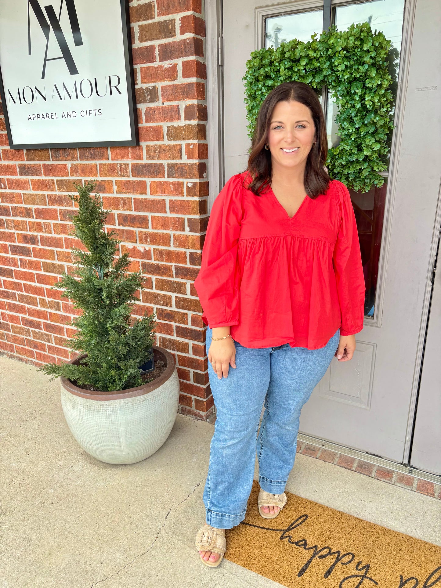Valerie V-Neck Blouse