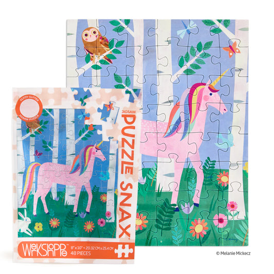 Unicorn Forest 48 Puzzle Snax