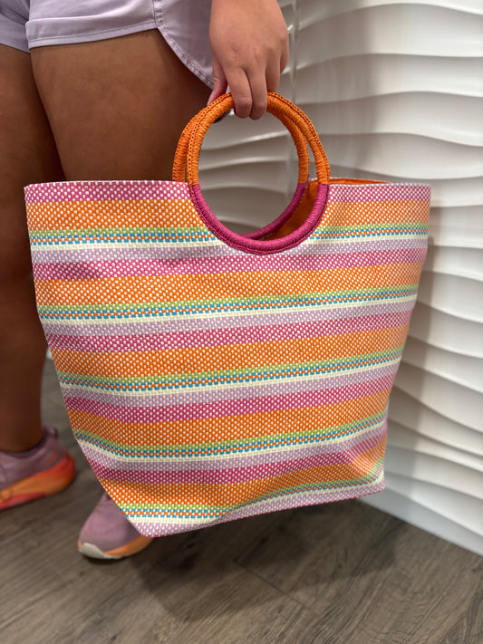 Mattea Pink Tote