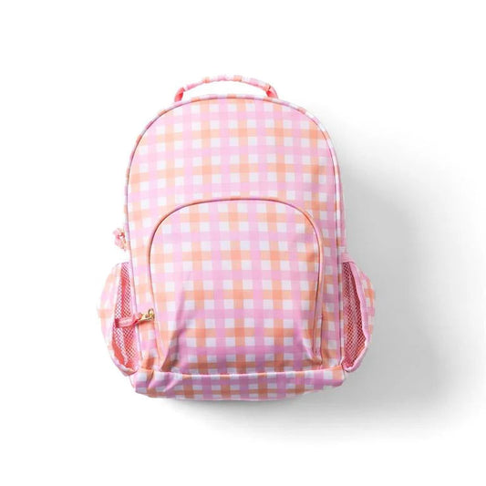Kids Pretty Plaid Backpack