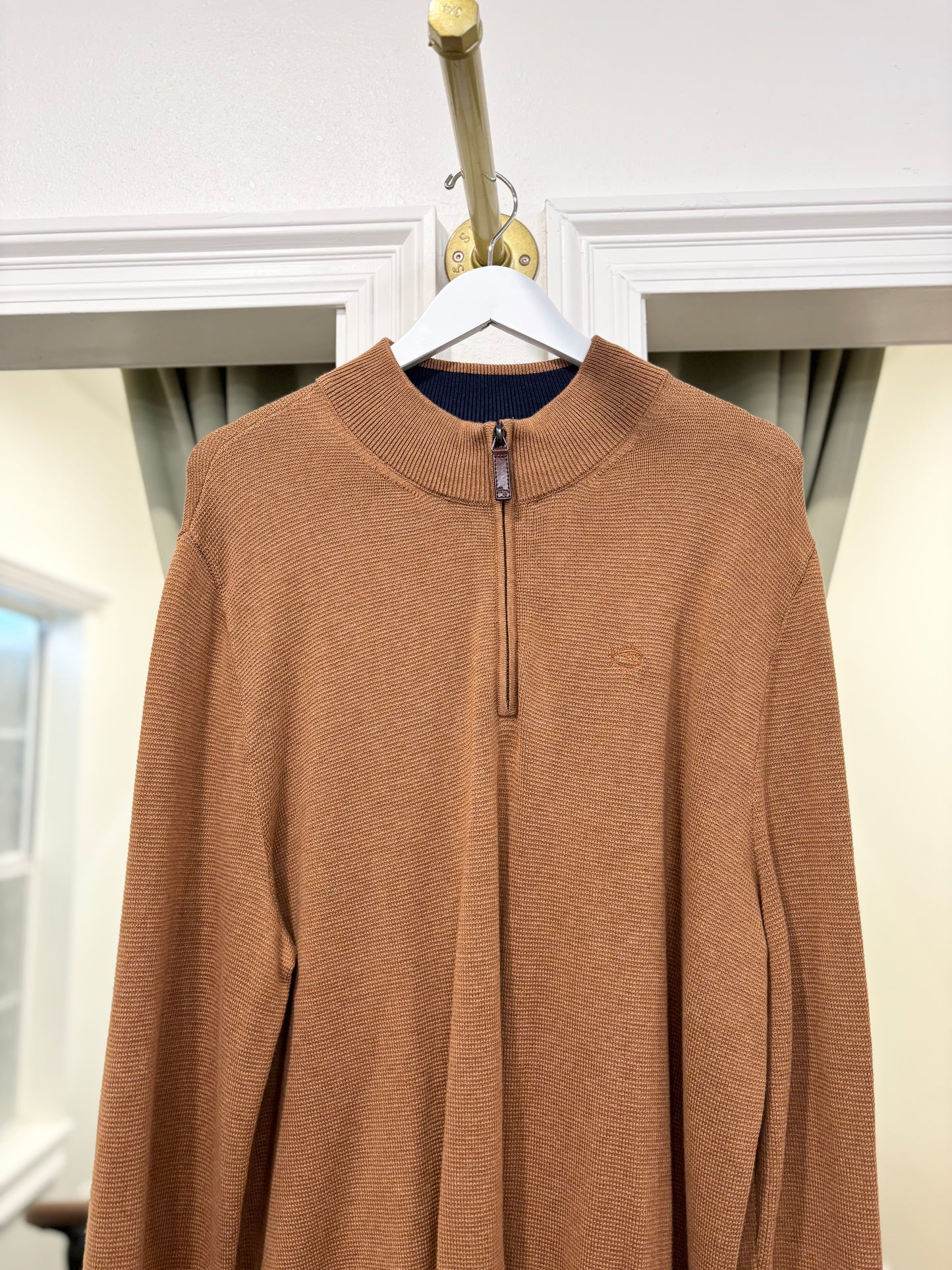 LS Oakatie Heather QZip Sweater
