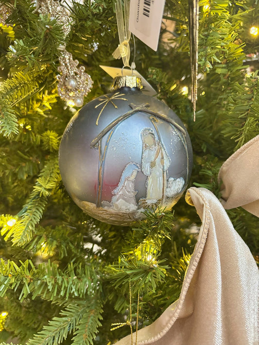 5” Holy Night Ball Ornament