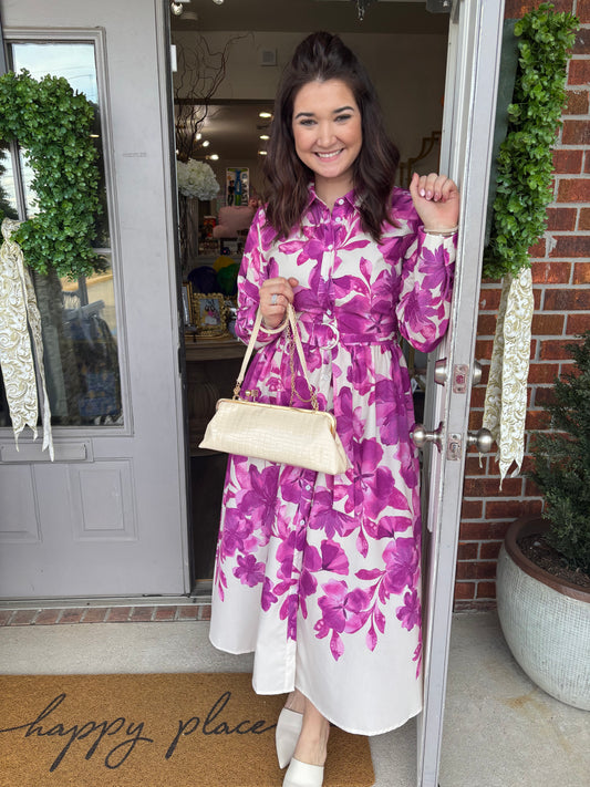 The Amelie Floral Midi