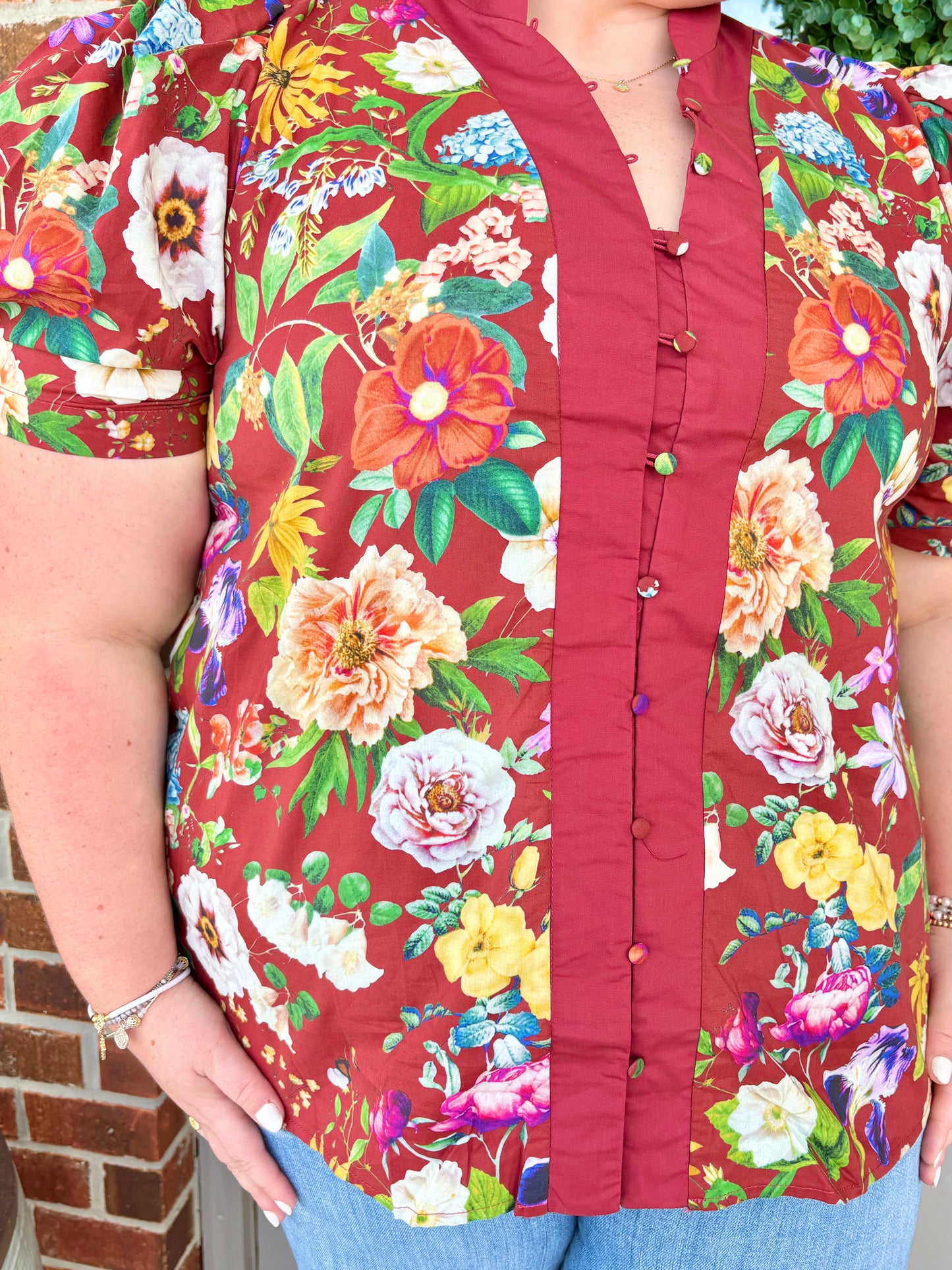 Briar Bloom Plus Blouse