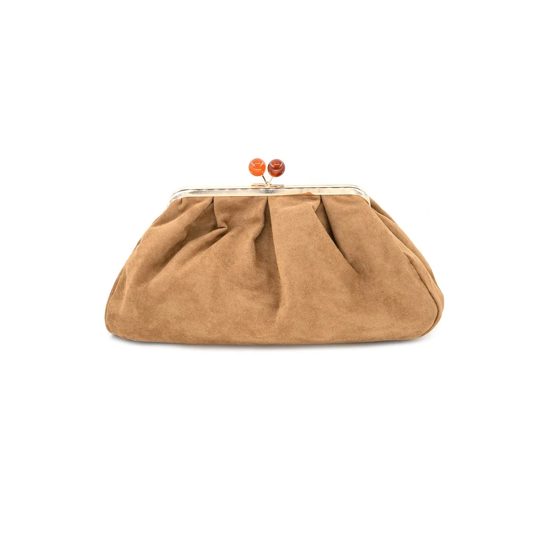 Aura Suede Clutch