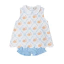 Pumpkin Row Charlotte Scalloped Set