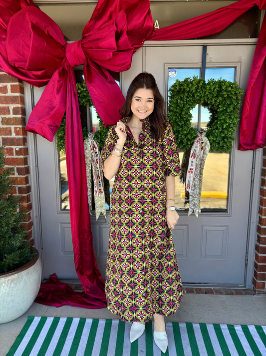 Allie Abstract Dress