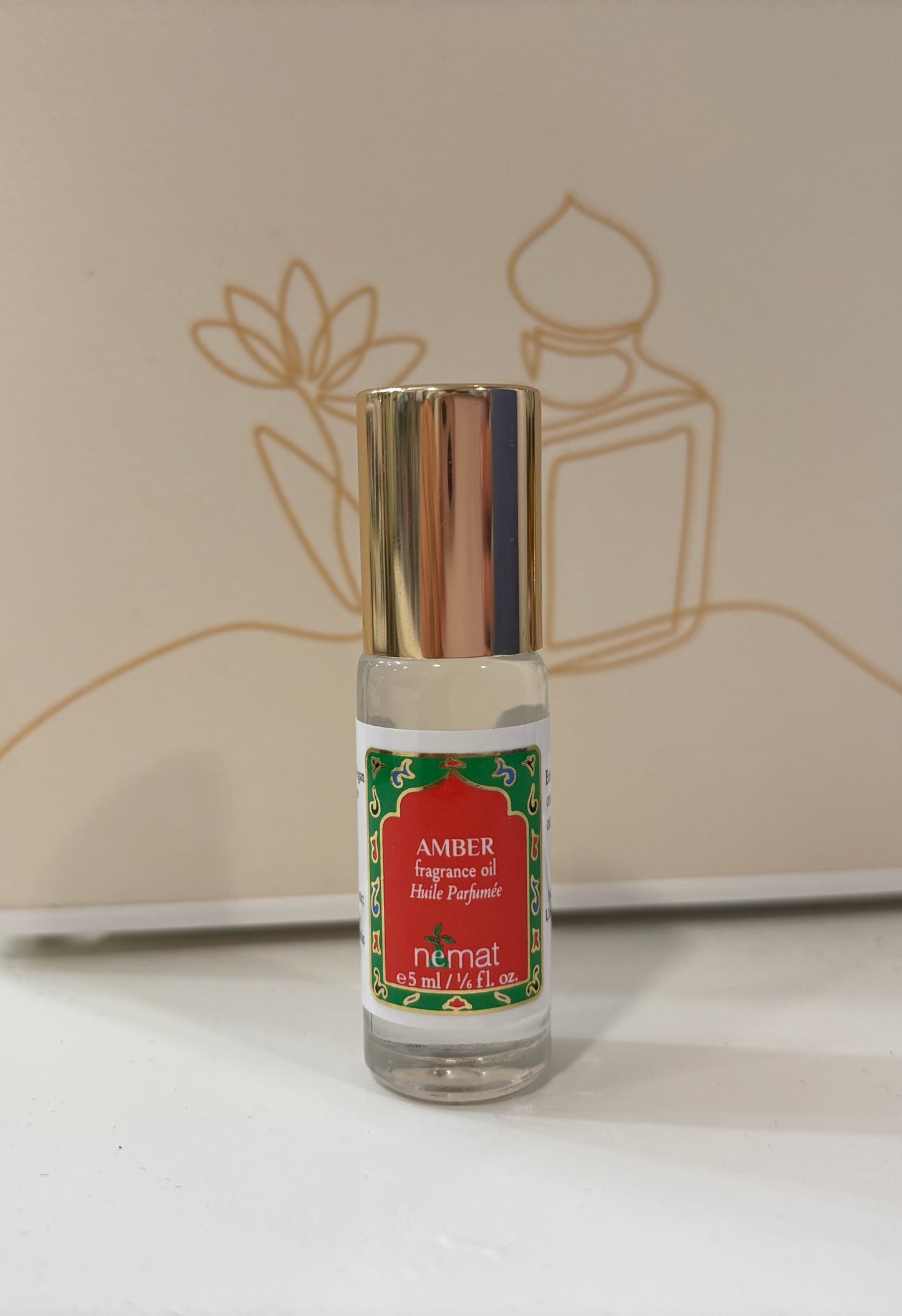 Amber Perfume Oil Roll-On 5ml