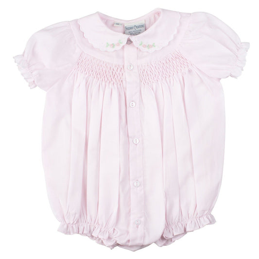 Smocked Scalloped Bubble
