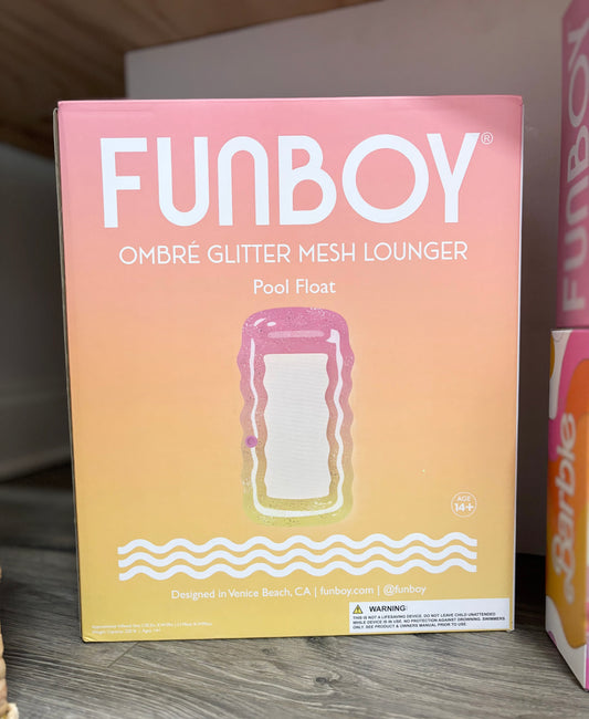 Glitter Ombre Mesh Lounger