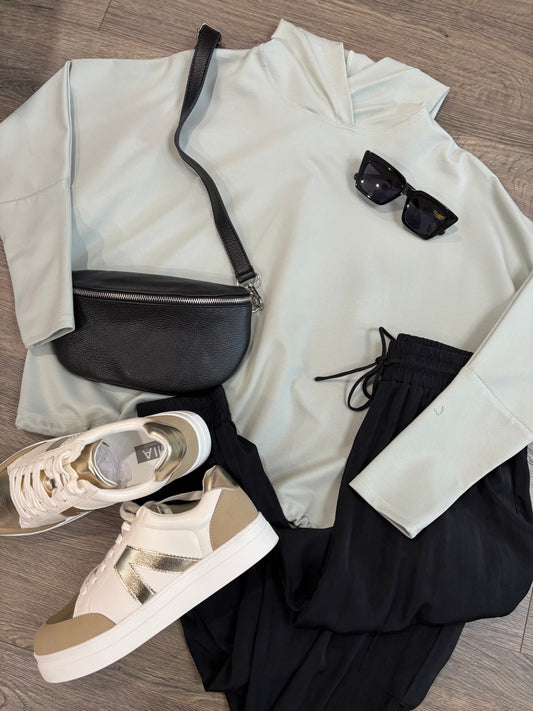 Leather Side Saddle Hand Bags