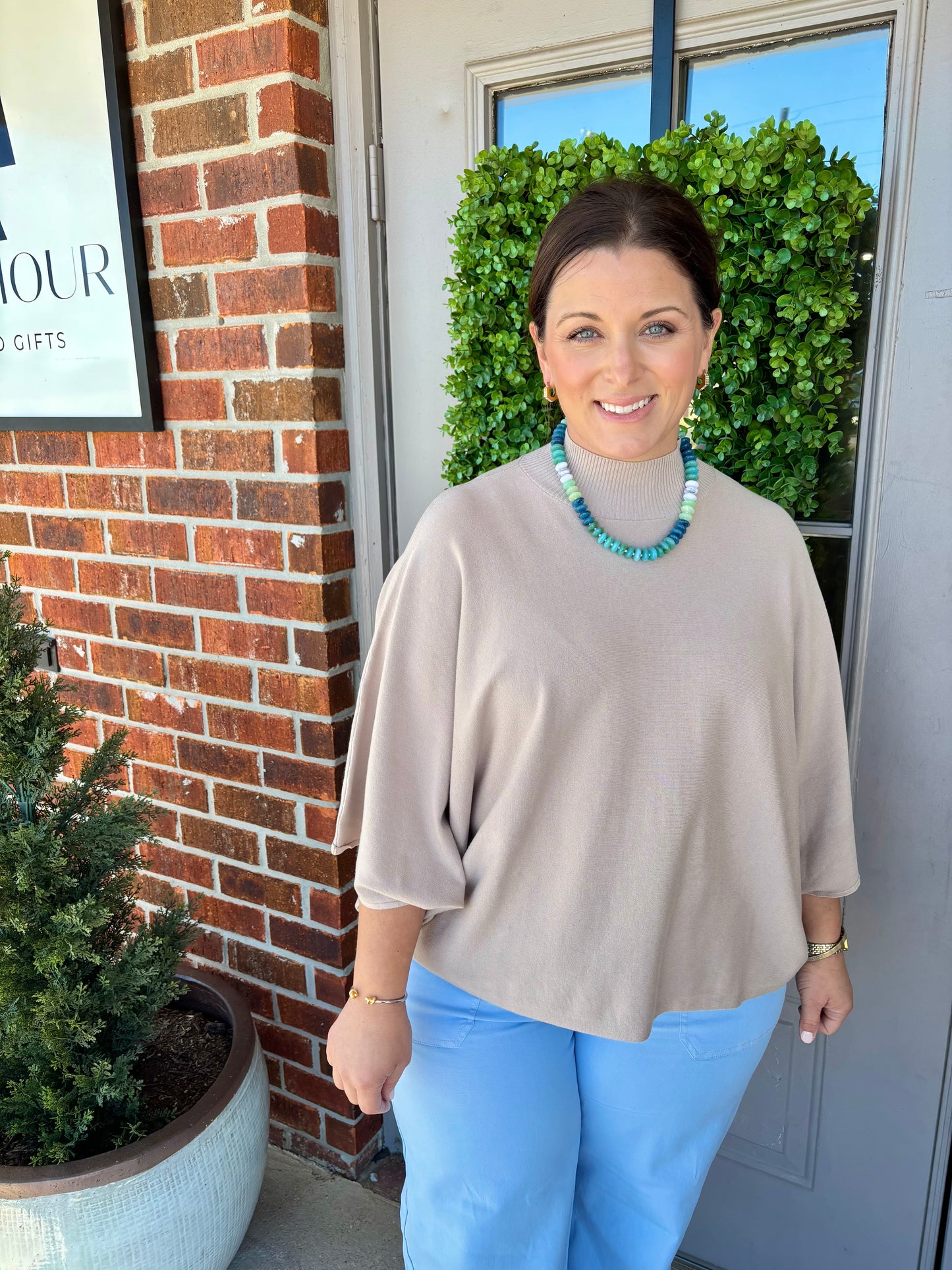 Ashley Almond Sweater