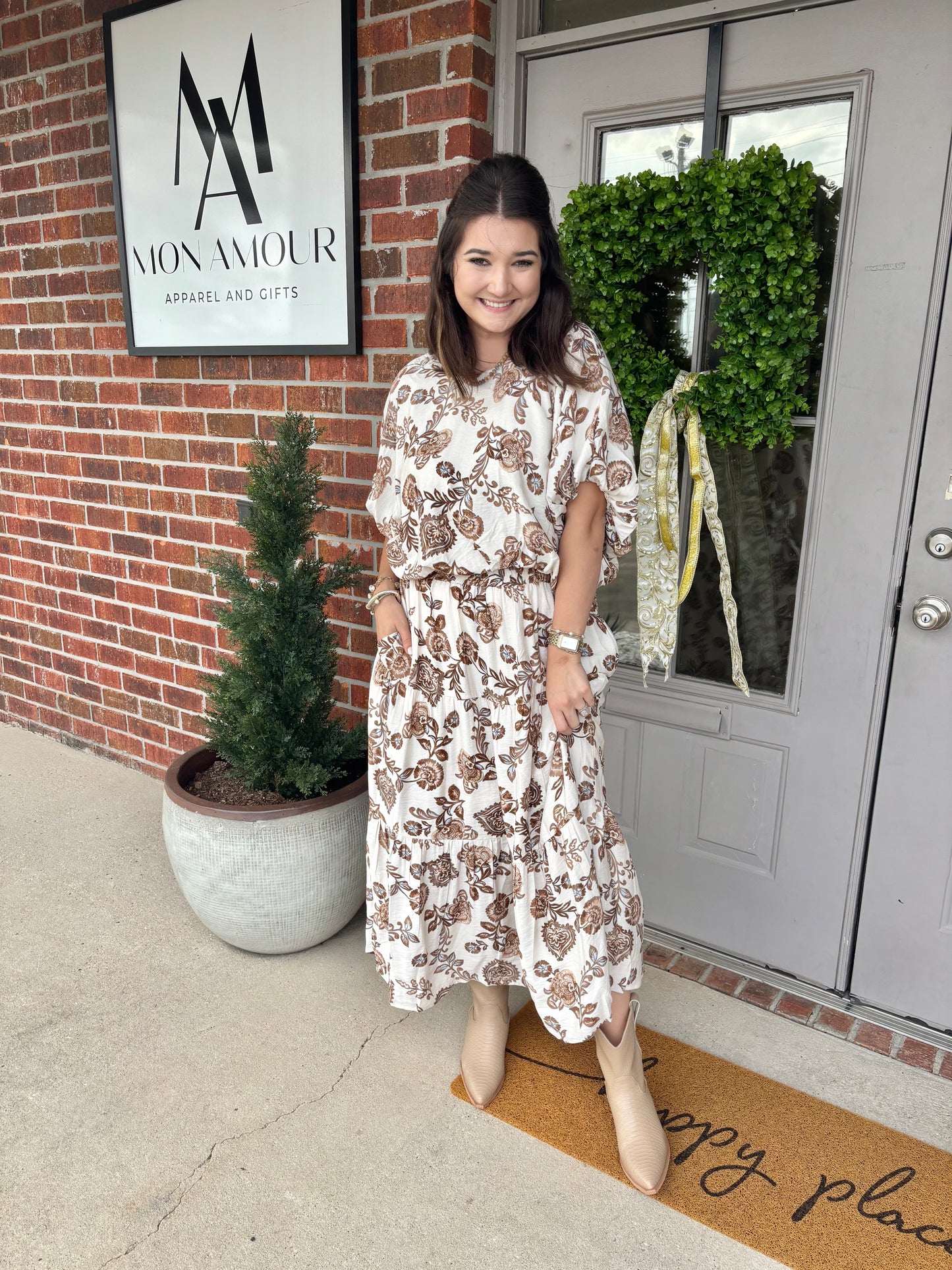 Bella Bubble Shirt & Skirt Set