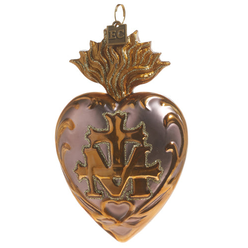 5" SACRED HEART ORNAMENT