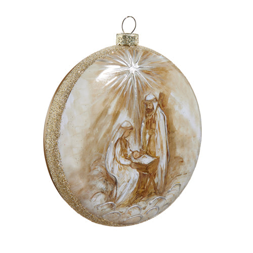 5" NORTH STAR HOLY FAMILY ORNAMENT