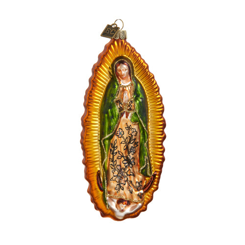 6" OUR LADY OF GUADALUPE ORNAMENT