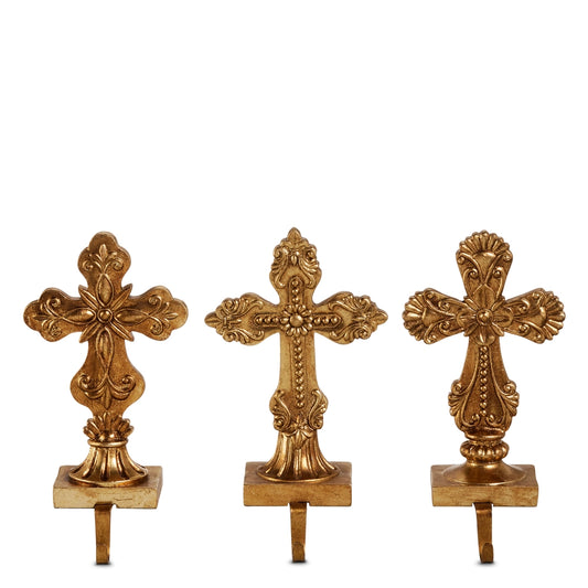 9.25" Holy Cross Stocking Holder