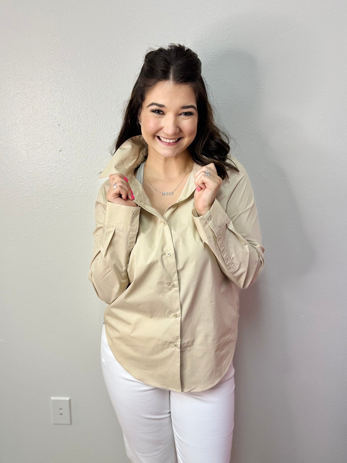 Mary Poplin Dress Shirt