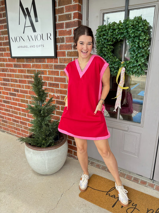Crimson Kissed Dress