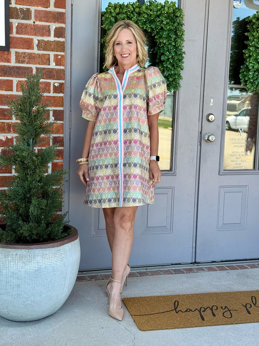 Bloom and Brocade Dress