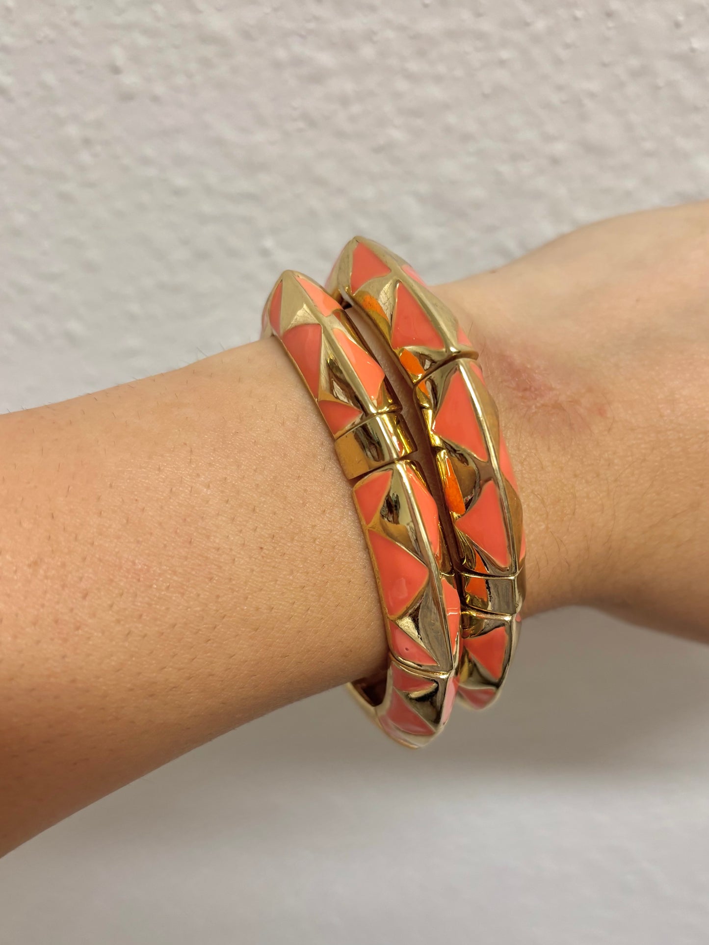 Peach Stretch Bangle
