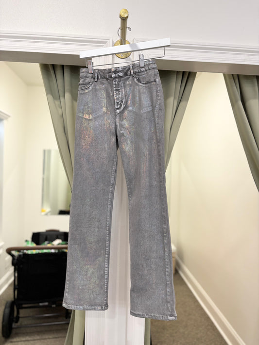 Tween Metalic Denim