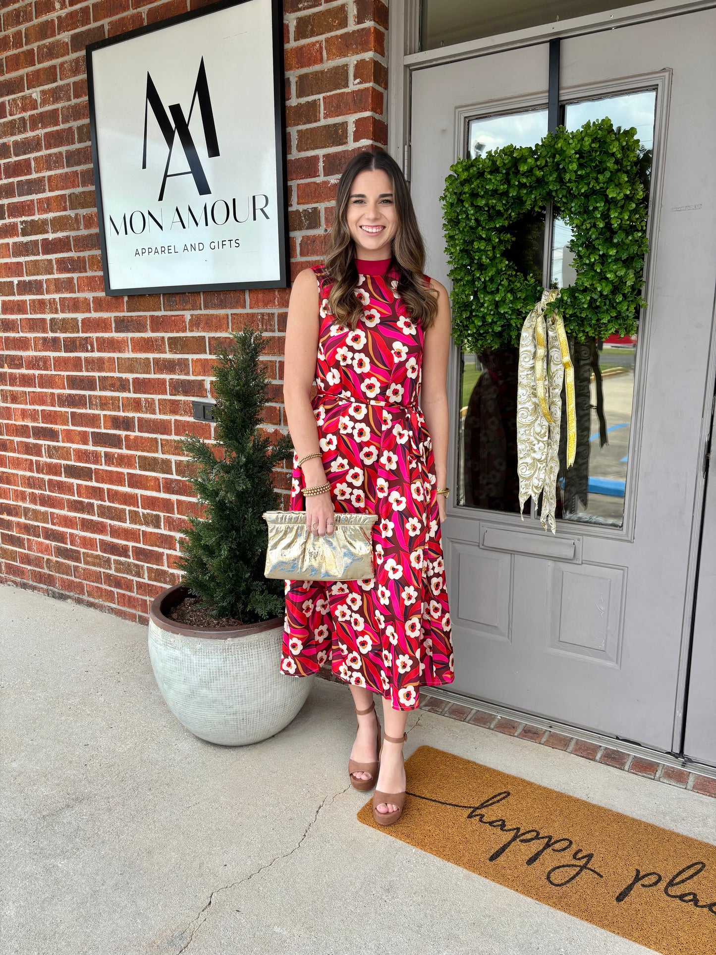 Mindy Multi Floral Maxi