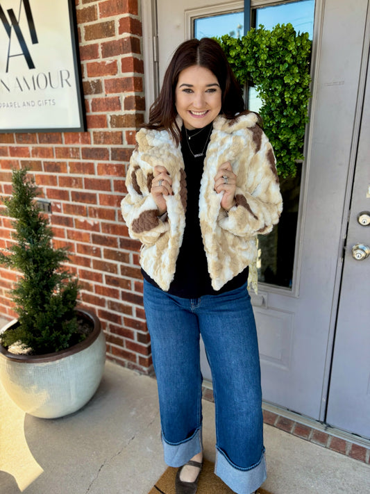 Short Textured Jacket