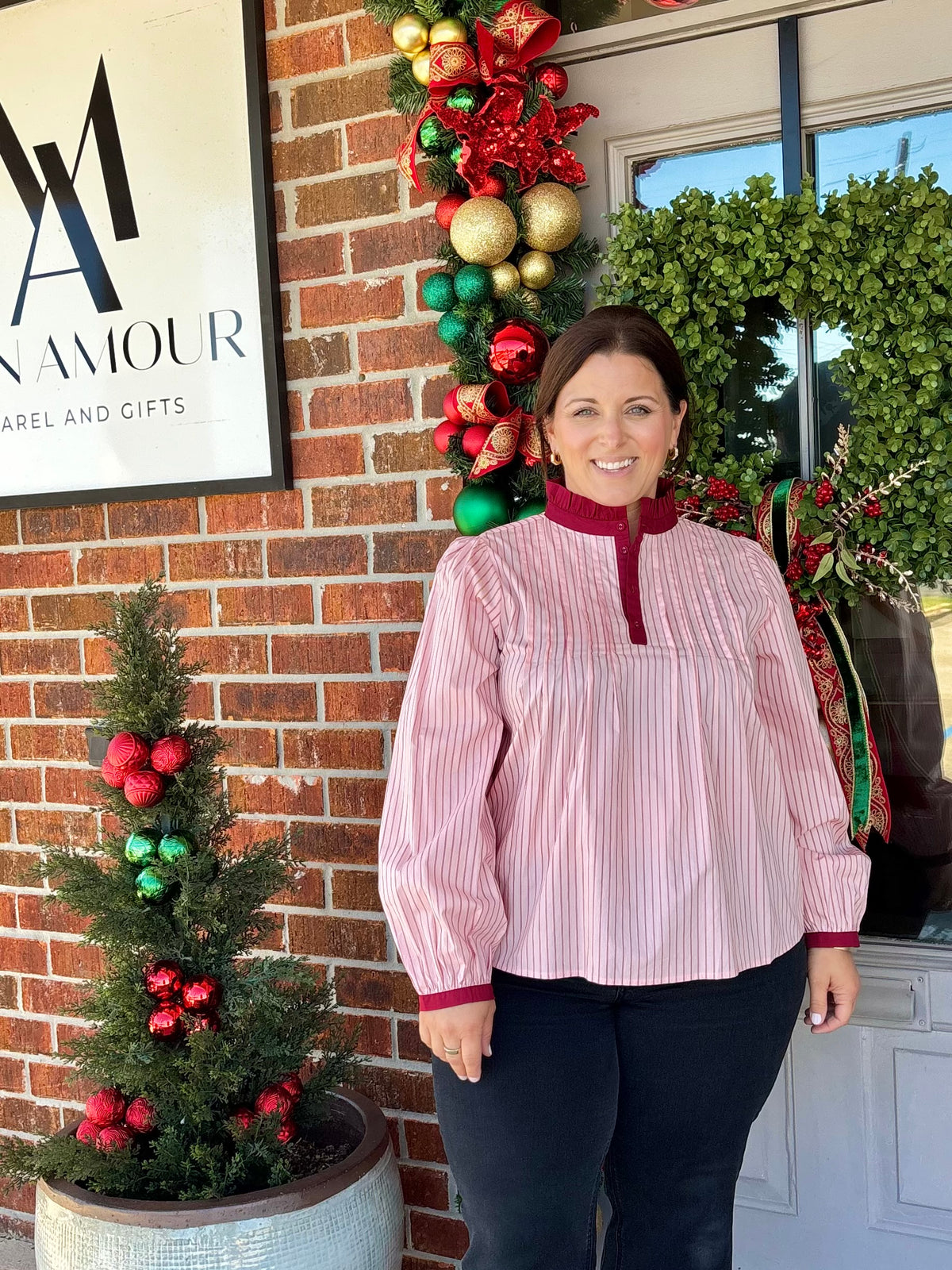 The Audrey Stripe Top