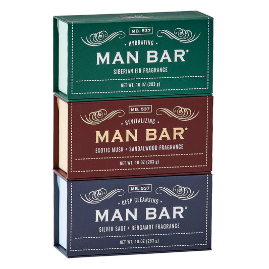 San Francisco Soap Co Man Bar 3-Piece Gift Set