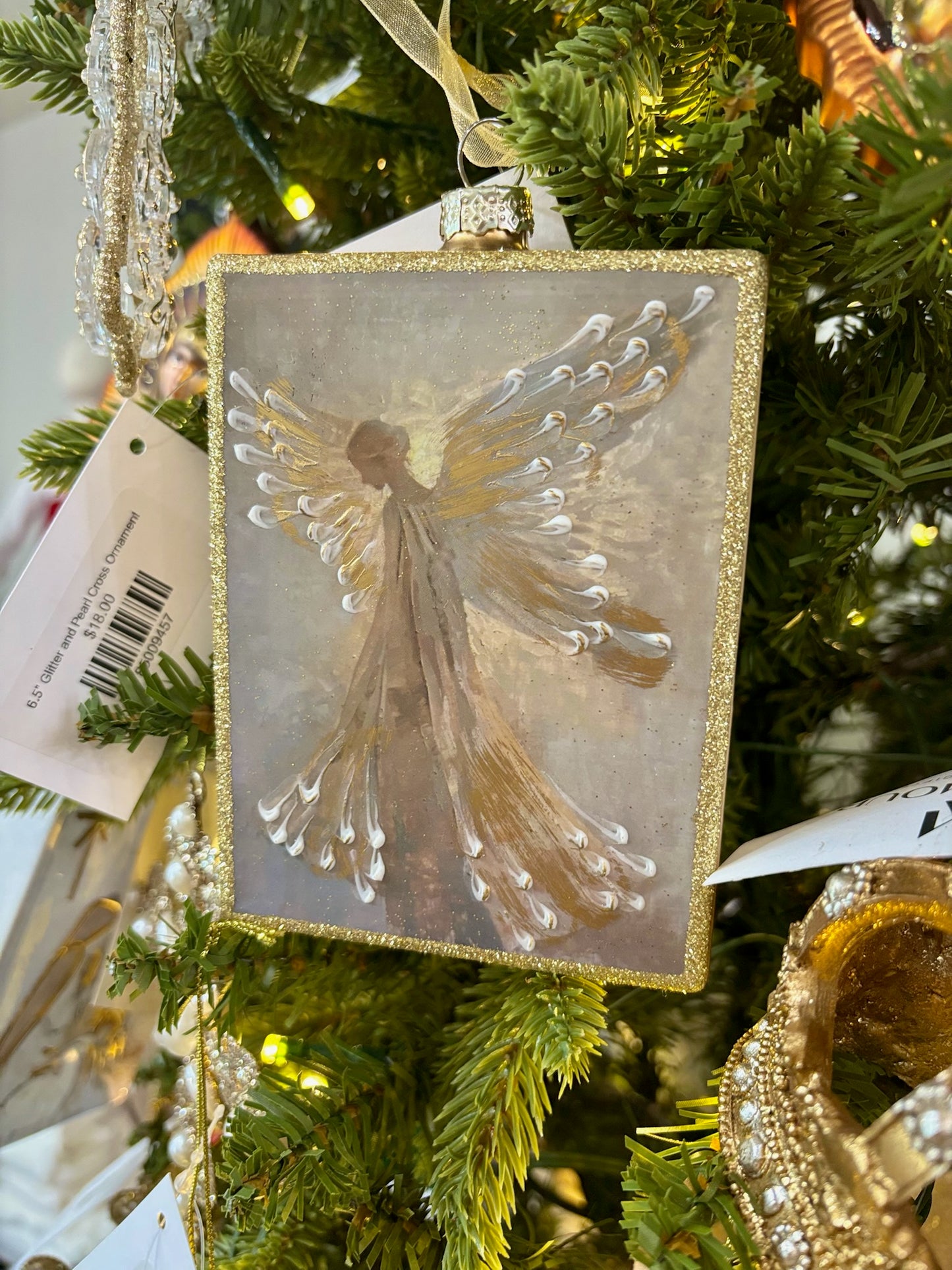 5” Celestial Radiance Rectangle Ornament