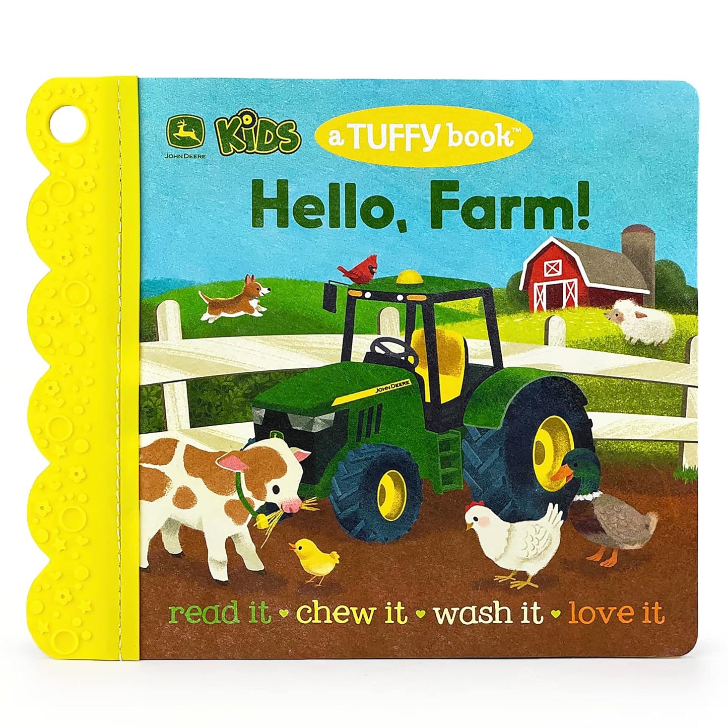 John Deere Kids Hello Farm Tuffy Book