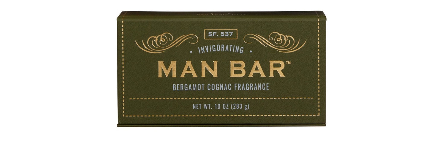 Men's Bar 10oz Bergamot and Cognac Bar Soap