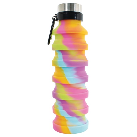 Tie Dye Collapsible Water Bottle