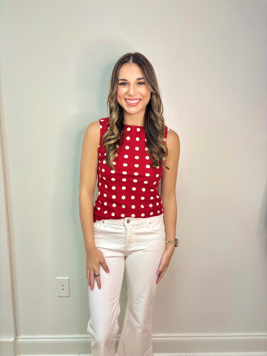 The Ruby Dot Top