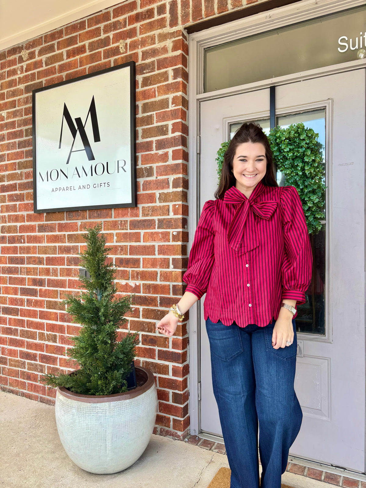 The Bordeaux Blouse