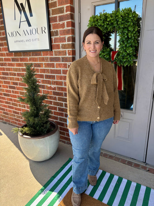 Collie Camel Cardigan