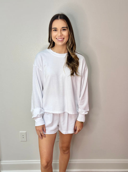 ZSupply Ellis Sweatshirt White