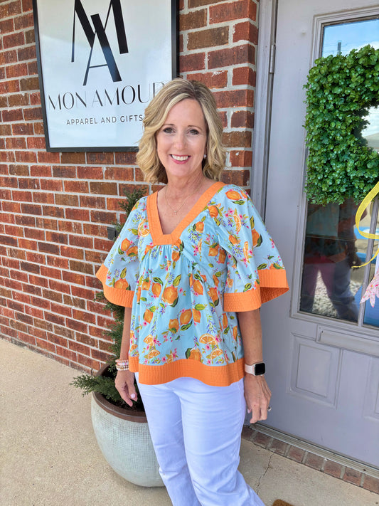 Zesty Spritz Top