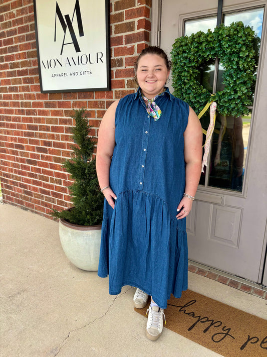 The Downtown Denim Dress
