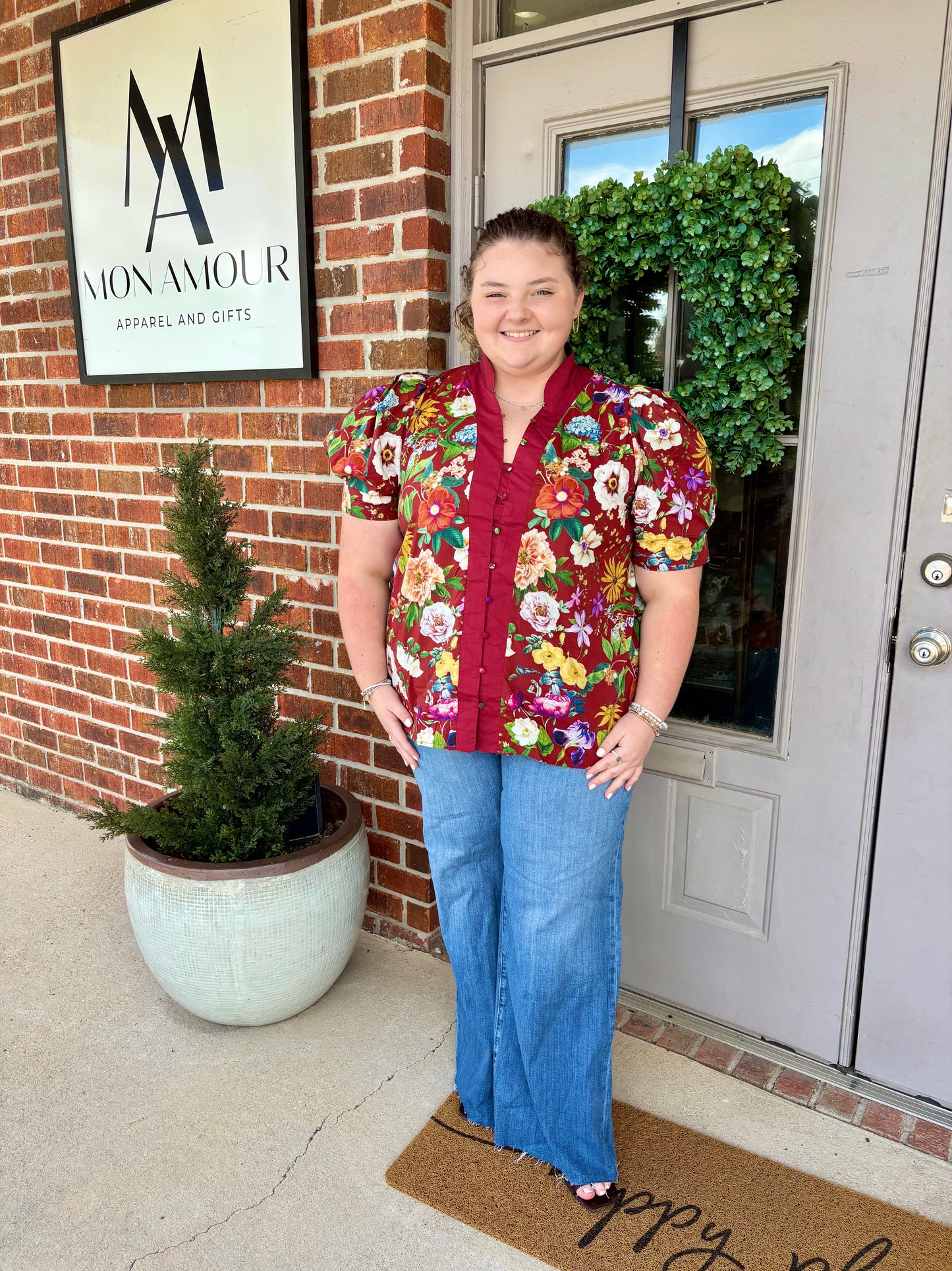 Briar Bloom Plus Blouse